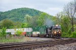 Train in sea of Green